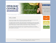 Tablet Screenshot of otologiccenter.com